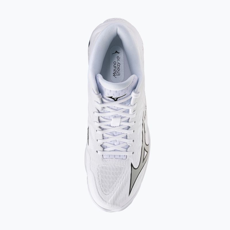 Кросівки волейбольні Mizuno Wave Lightning Elite Mid White/Ultimate Gray/Black 5