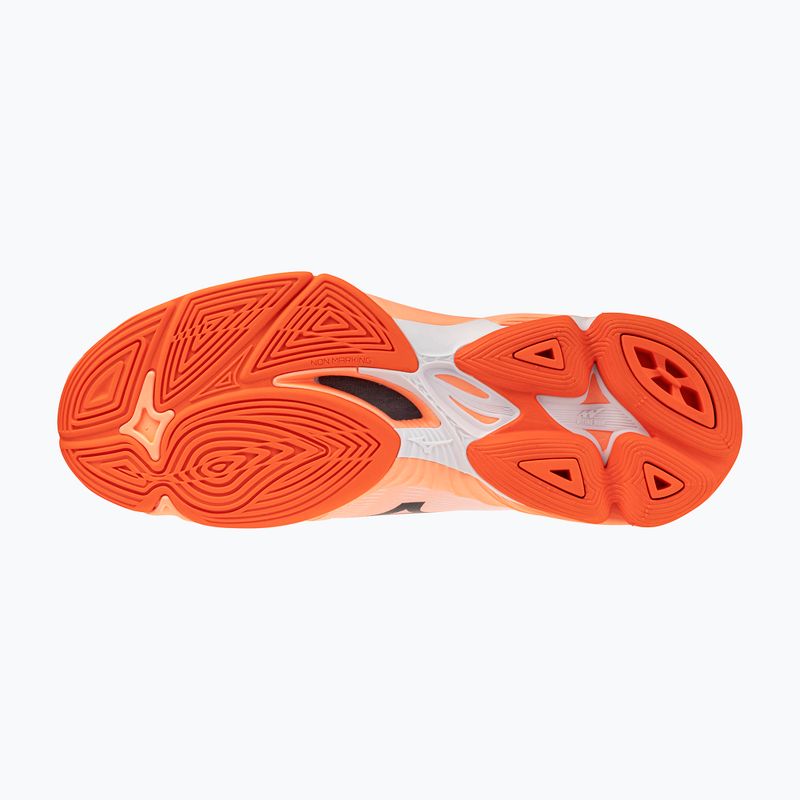 Кросівки волейбольні Mizuno Wave Lightning Pro flamingo coral/carbon/white 4