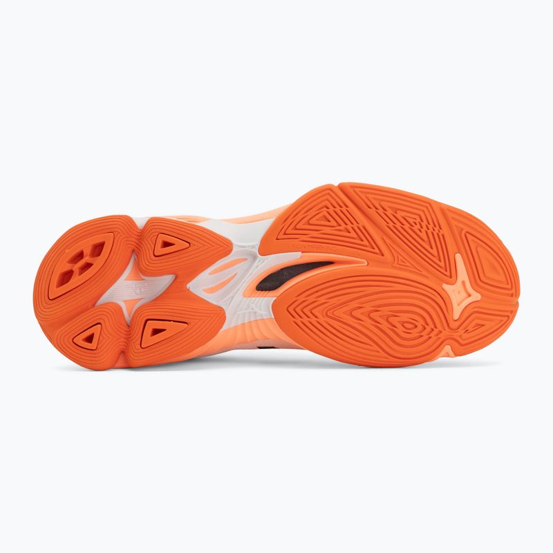 Кросівки волейбольні Mizuno Wave Lightning Pro flamingo coral/carbon/white 4