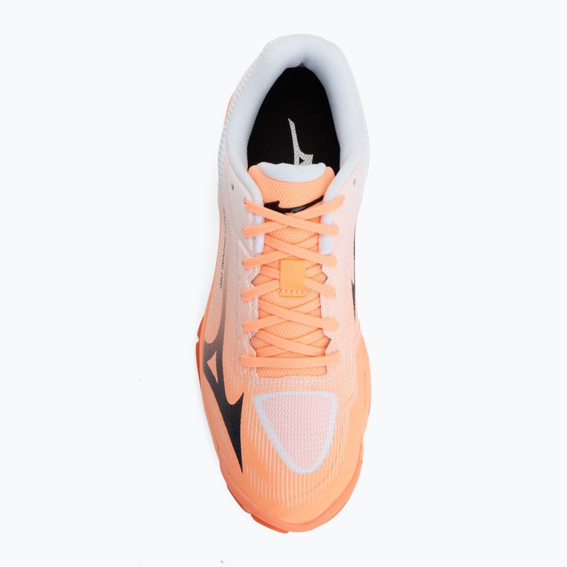 Кросівки волейбольні Mizuno Wave Lightning Pro flamingo coral/carbon/white 5