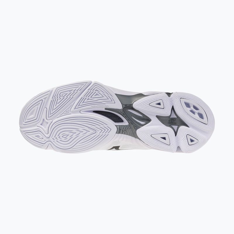 Кросівки волейбольні Mizuno Wave Lightning Pro Mid white/black/ultimate gray 4