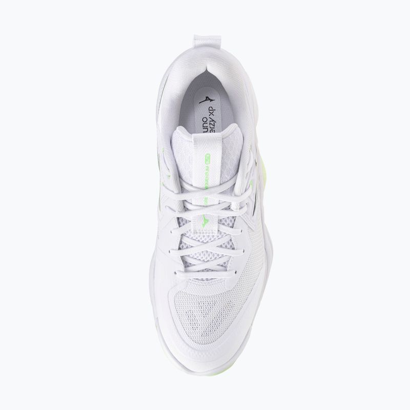 Кросівки волейбольні жіночі Mizuno Wave Momentum Elite white/balsam green/ambrosia 5
