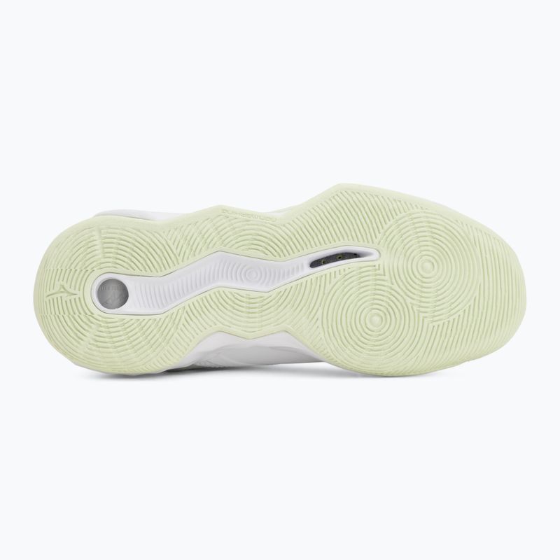 Кросівки волейбольні жіночі Mizuno Wave Momentum Pro white/aqua gray/ambrosia 4
