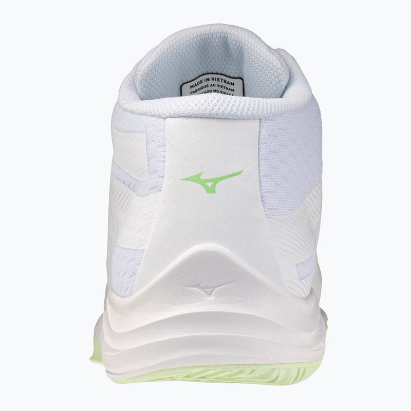 Кросівки волейбольні жіночі Mizuno Lightning Select Mid white/aqua gray/ambrosia 3