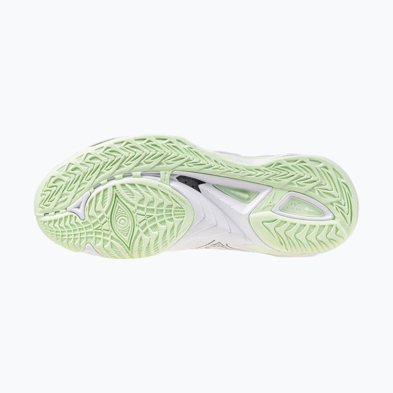 Кросівки гандбольні жіночі Mizuno Wave Mirage 5 white/balsam green 4