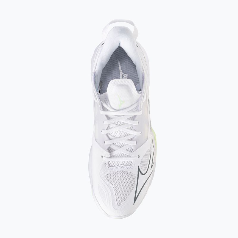 Кросівки гандбольні жіночі Mizuno Wave Mirage 5 white/balsam green 5