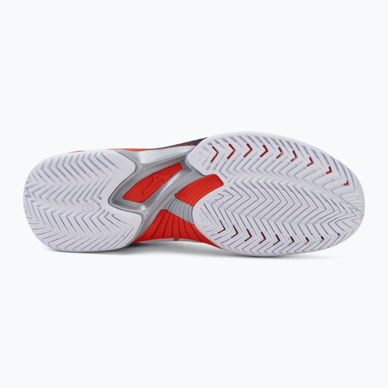 Кросівки тенісні чоловічі Mizuno Wave Exceed Court AC white/insignia blue/orange 4