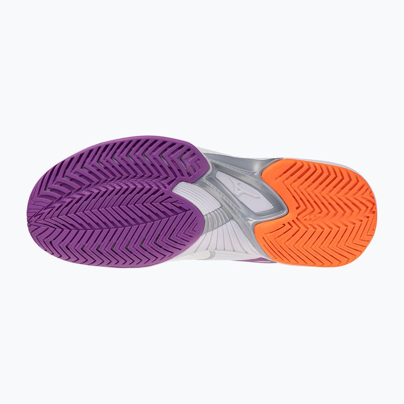 Кросівки тенісні жіночі Mizuno Wave Exceed Court AC white/dahlia/lava orange 4