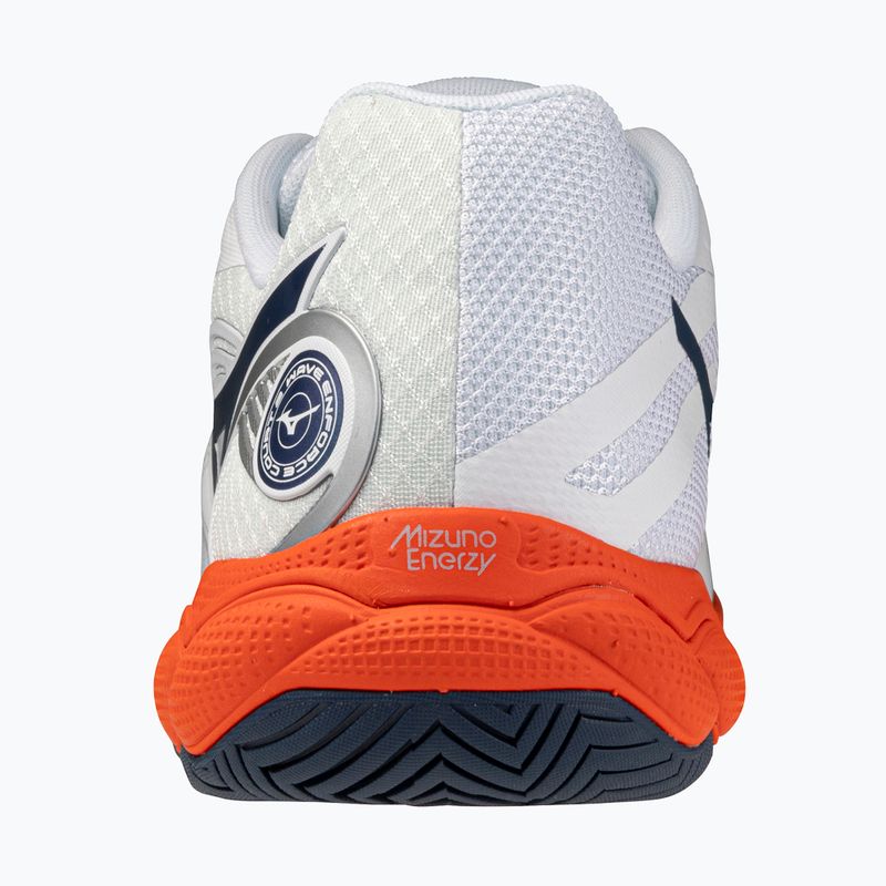 Кросівки тенісні чоловічі Mizuno Wave Enforce Court 2 AC white/insignia blue/orange 3