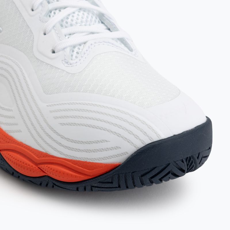 Кросівки тенісні чоловічі Mizuno Wave Enforce Court 2 AC white/insignia blue/orange 7