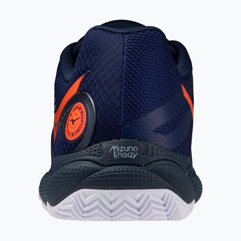 Кросівки тенісні чоловічі Mizuno Wave Enforce Court 2 CC beacon blue/lava orange/white 3