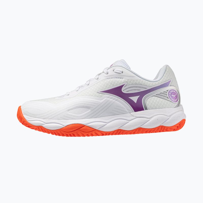 Кросівки тенісні жіночі Mizuno Wave Enforce Court 2 CC white/dahlia/sunstone