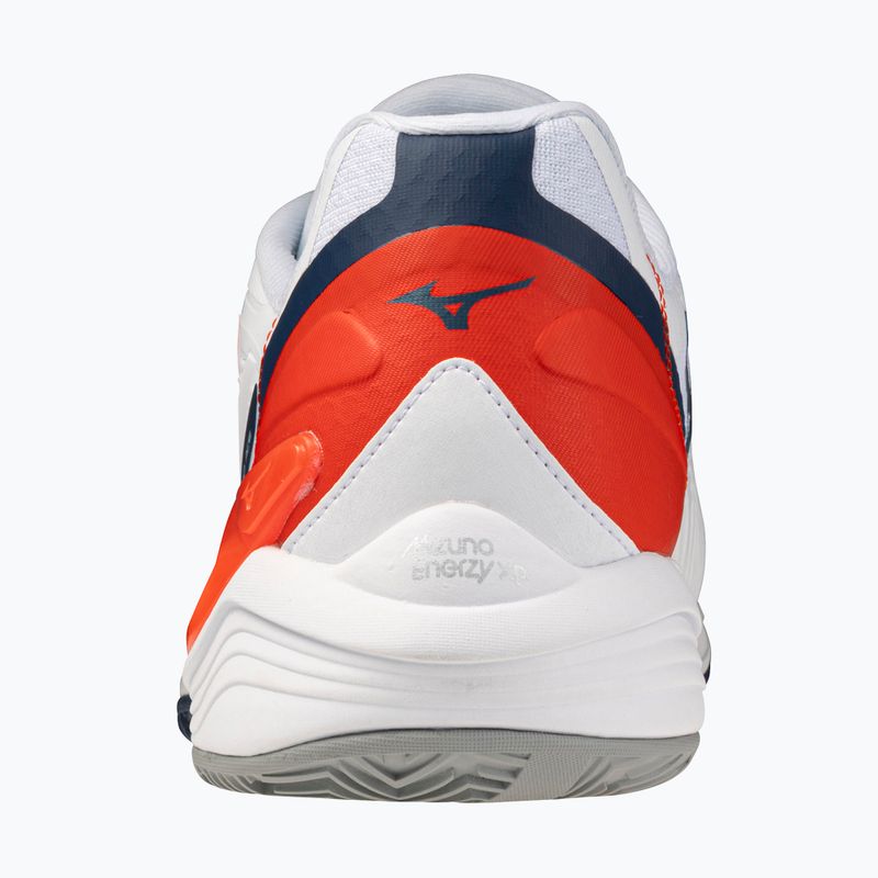 Кросівки тенісні чоловічі Mizuno Neo Ace CC white/insignia blue/orange 3