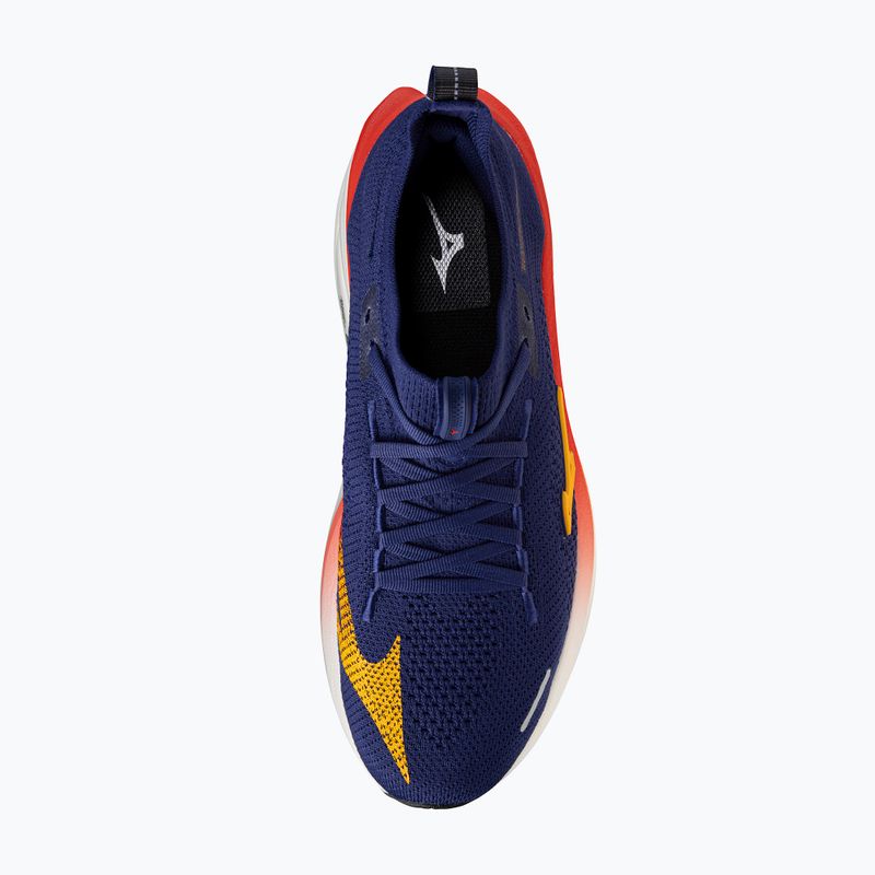 Кросівки для бігу чоловічі Mizuno Neo Vista 3 beacon blue/artisan's gold/tomato puree 5