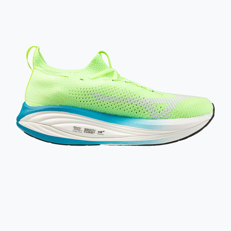 Кросівки для бігу чоловічі Mizuno Neo Vista 3 lime pulp/white/blue jewel 2