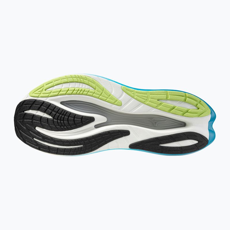 Кросівки для бігу чоловічі Mizuno Neo Vista 3 lime pulp/white/blue jewel 4