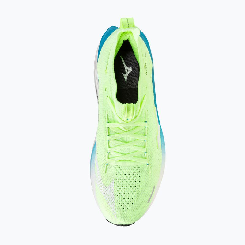 Кросівки для бігу чоловічі Mizuno Neo Vista 3 lime pulp/white/blue jewel 5
