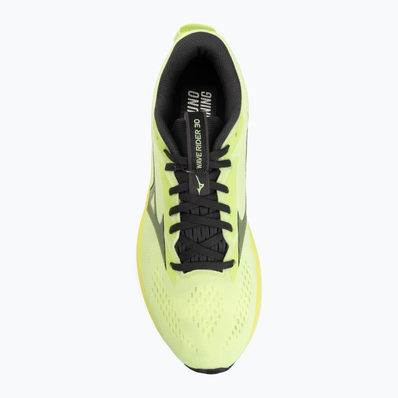 Кросівки для бігу чоловічі Mizuno Wave Rider 30 lime pulp/black oyster/gf white 5