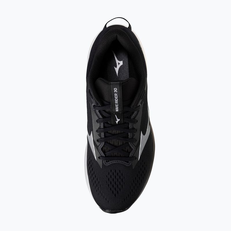 Кросівки для бігу чоловічі Mizuno Wave Rider 30 2E black/white 5