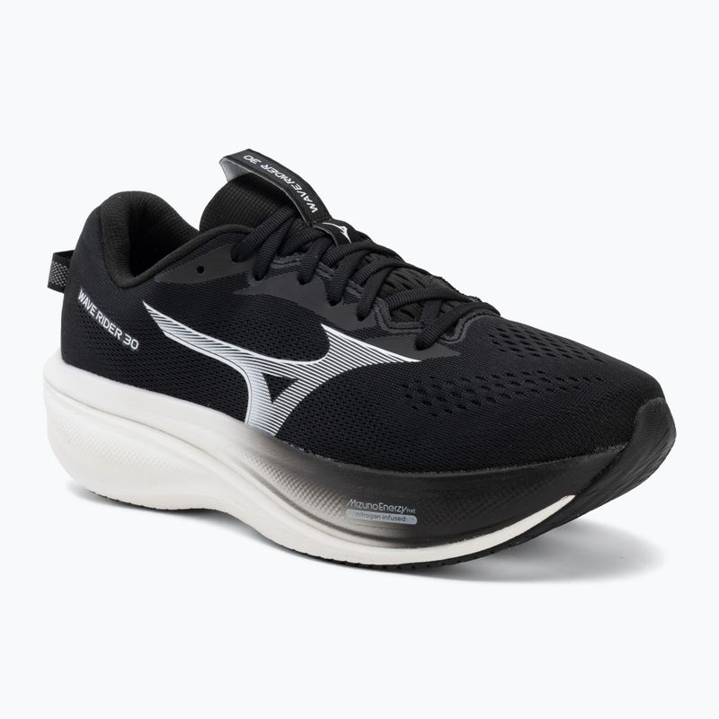 Кросівки для бігу чоловічі Mizuno Wave Rider 30 2E black/white