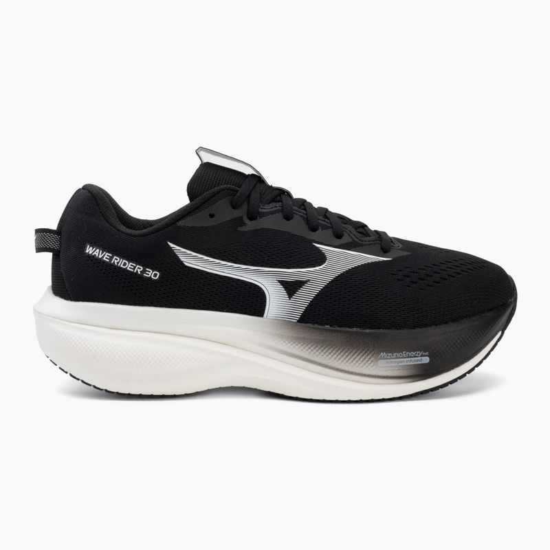 Кросівки для бігу чоловічі Mizuno Wave Rider 30 2E black/white 2