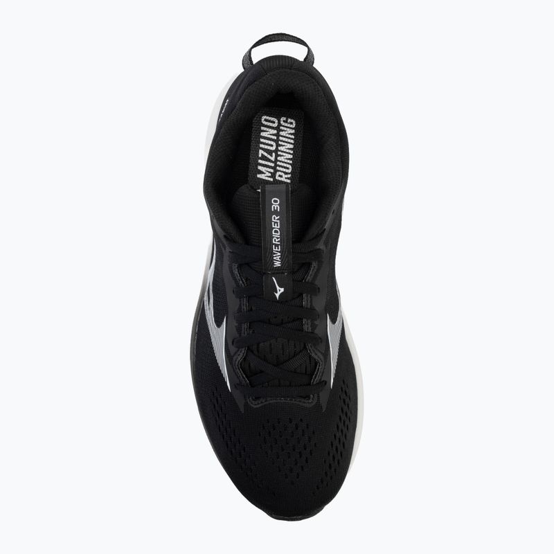 Кросівки для бігу чоловічі Mizuno Wave Rider 30 2E black/white 5