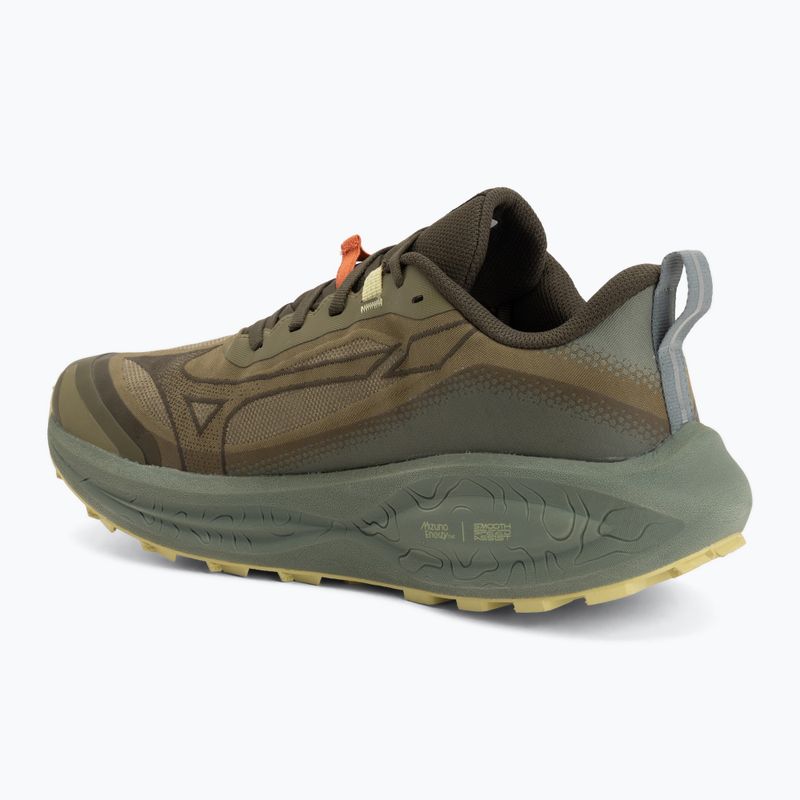 Кросівки для бігу чоловічі Mizuno Neo Daichi 10 martini olive/forest night/sea spray 3