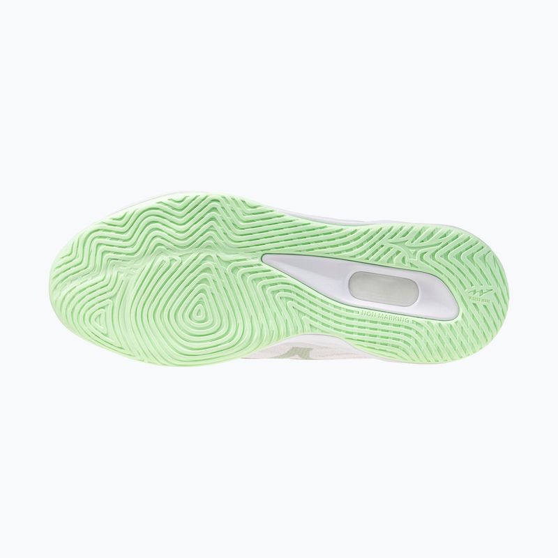 Кросівки волейбольні жіночі Mizuno Wave Luminous Elite white/aqua gray/ambrosia 4