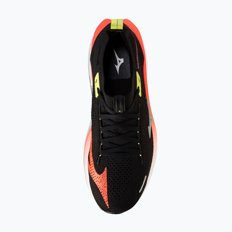 Кросівки для бігу чоловічі Mizuno Neo Vista 3 black/mirage gray/lava orange 12