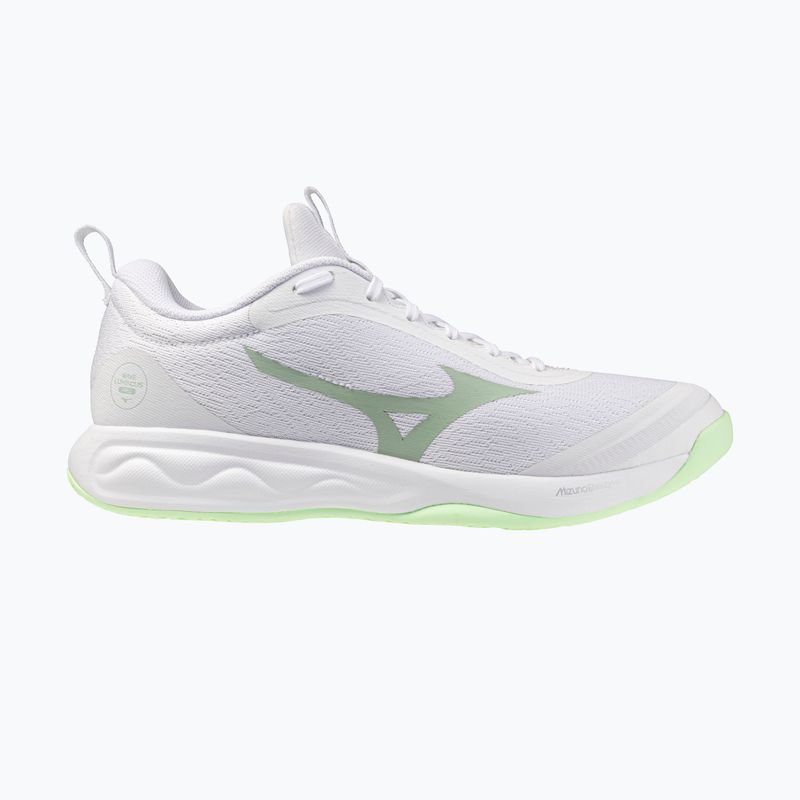 Кросівки волейбольні жіночі Mizuno Wave Luminous Pro white/aqua gray/ambrosia