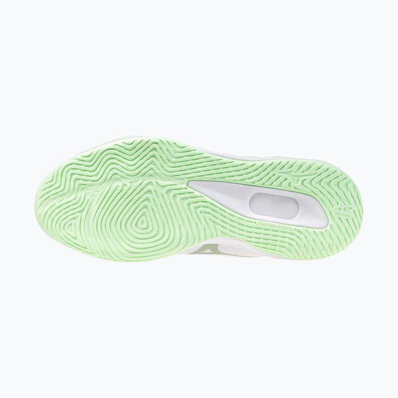 Кросівки волейбольні жіночі Mizuno Wave Luminous Pro white/aqua gray/ambrosia 4