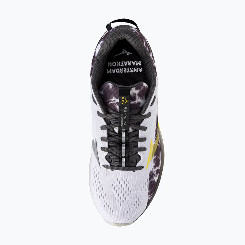 Кросівки для бігу чоловічі Mizuno Wave Rider 30 Amsterdam white/black 5