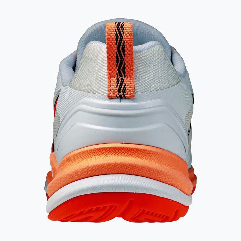 Кросівки гандбольні Mizuno Wave Stealth Elite white/lava orange 3