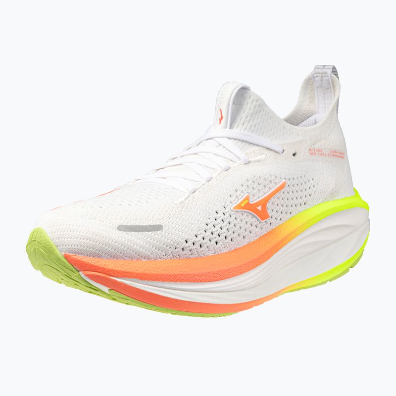 Кросівки для бігу жіночі Mizuno Neo Vista 3 white/flamingo coral/lime pulp 3