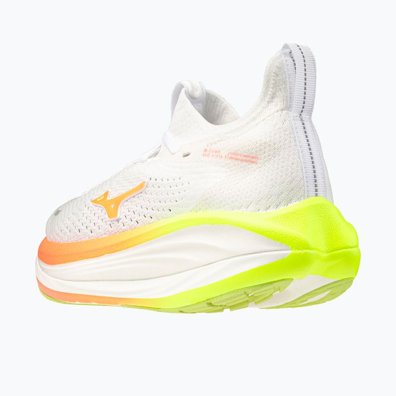 Кросівки для бігу жіночі Mizuno Neo Vista 3 white/flamingo coral/lime pulp 4