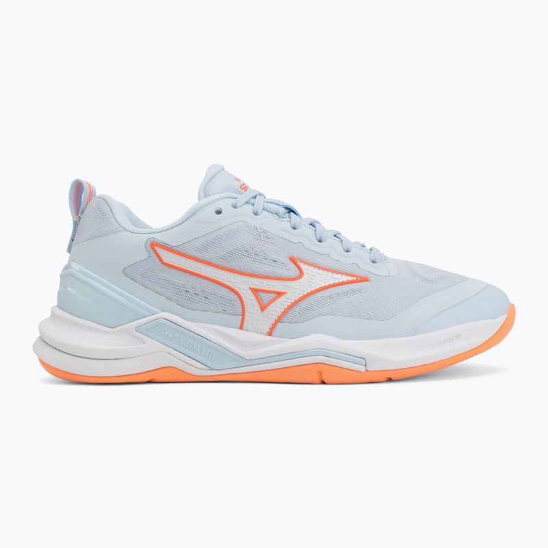 Кросівки гандбольні жіночі Mizuno Wave Stealth Elite blue finch/white 2