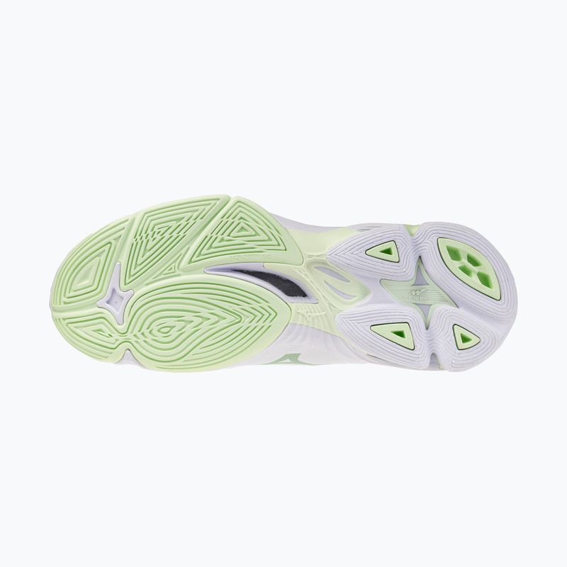 Кросівки волейбольні жіночі Mizuno Wave Lightning Pro white/aqua gray/ambrosia 4