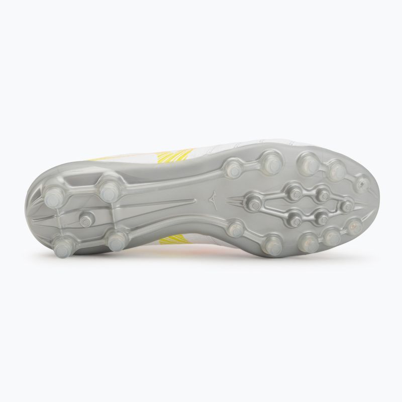 Кросівки футбольні Mizuno Morelia Neo V β Pro AG white/lava orange/evening primrose 4