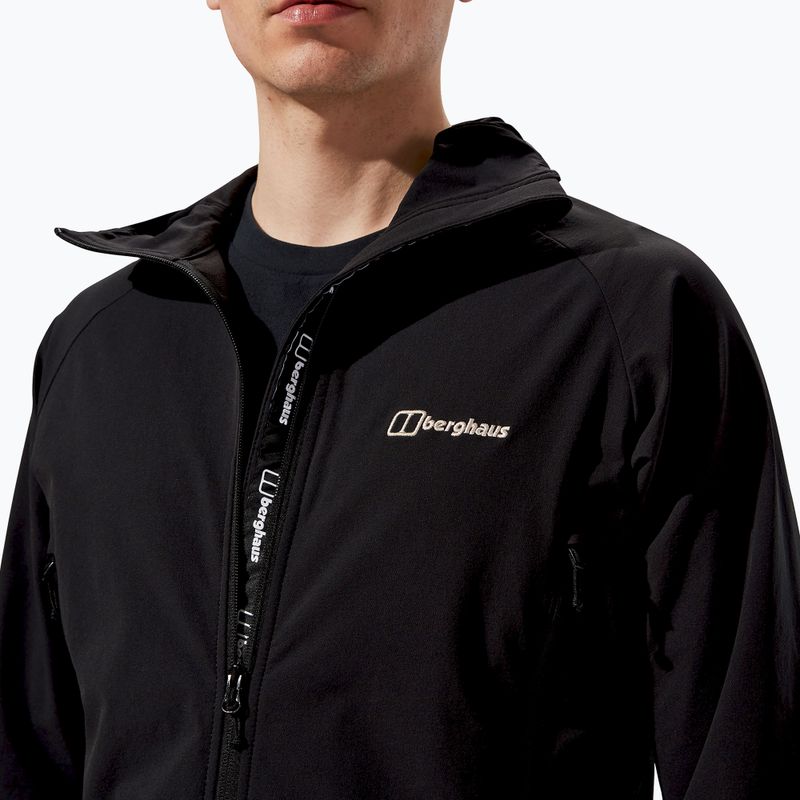 Куртка софтшел чоловіча Berghaus Skelbo black 5