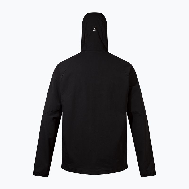 Куртка софтшел чоловіча Berghaus Skelbo black 8