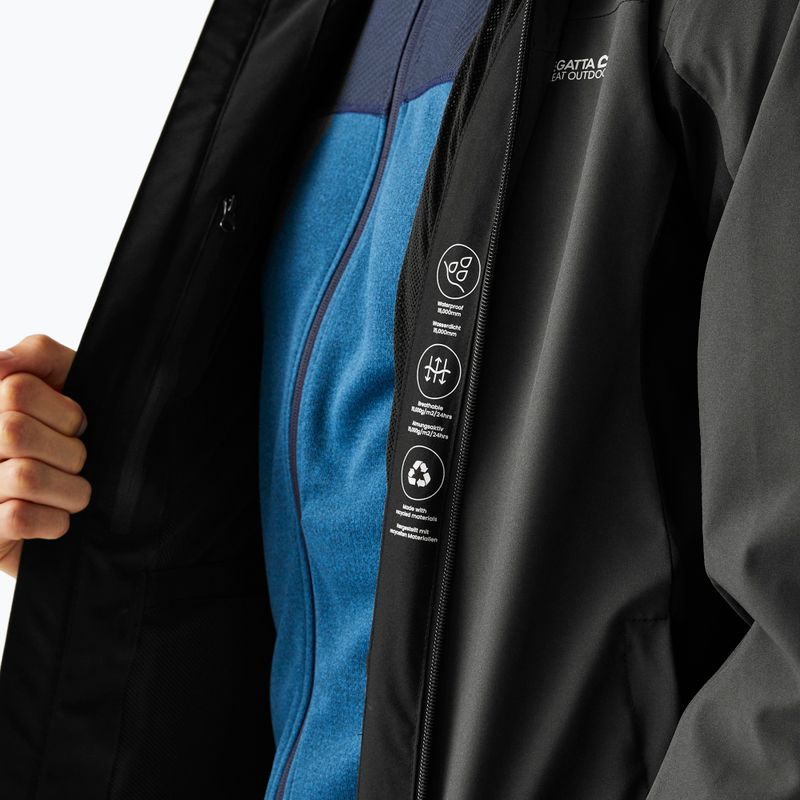 Куртка софтшелл чоловіча REGATTA Birchdale II ash/black 7