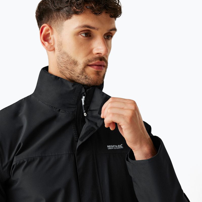 Чоловіча софтшелл-куртка REGATTA Matt II black 4