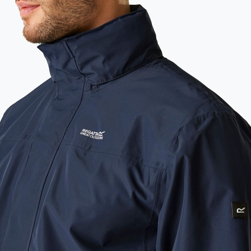 Чоловіча софтшелл куртка REGATTA Matt II navy 4