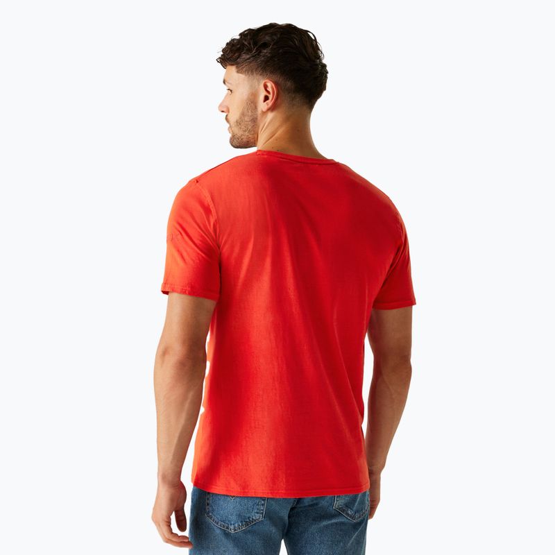 Футболка чоловіча Regatta ClineIX poppy red cool summer 3