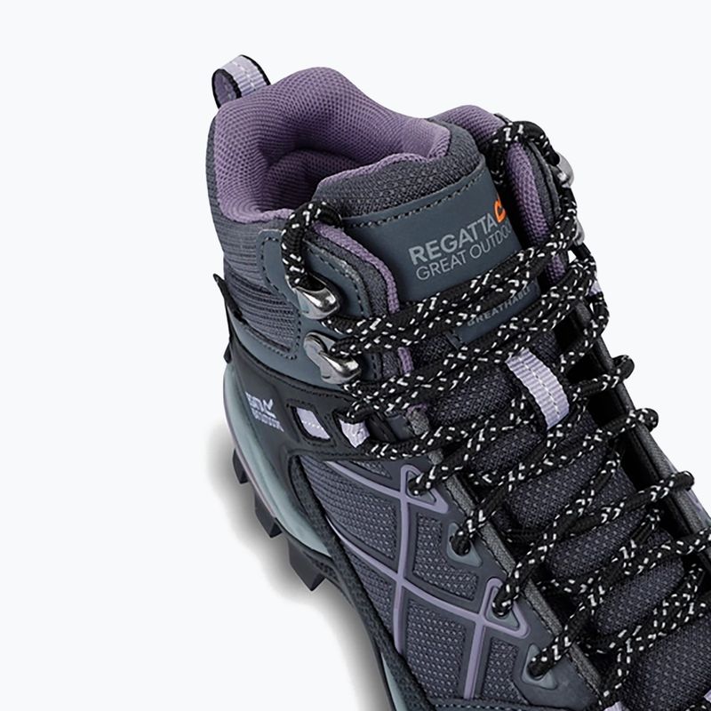 Чоловічі трекінгові черевики REGATTA Samaris III seal grey/purple 4