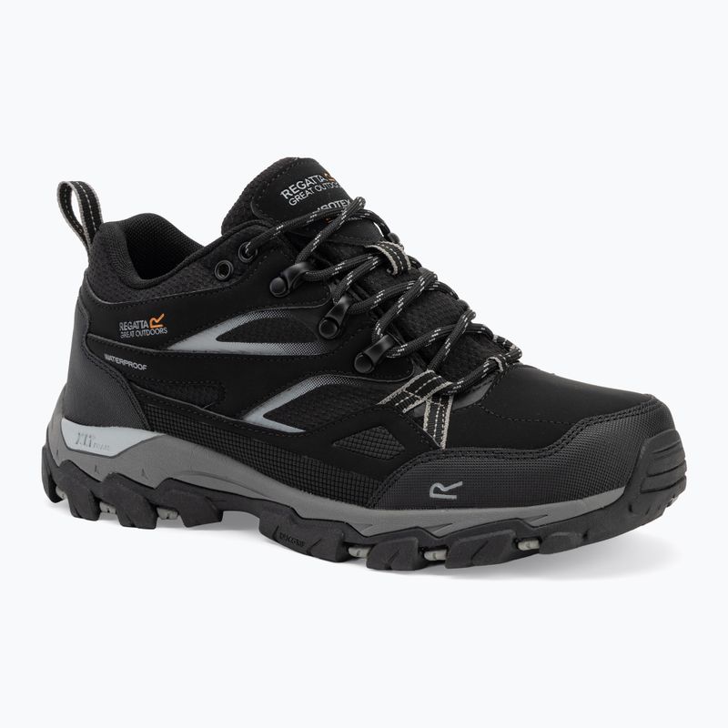 Черевики трекінгові чоловічі REGATTA Holcombe III Low black/granite