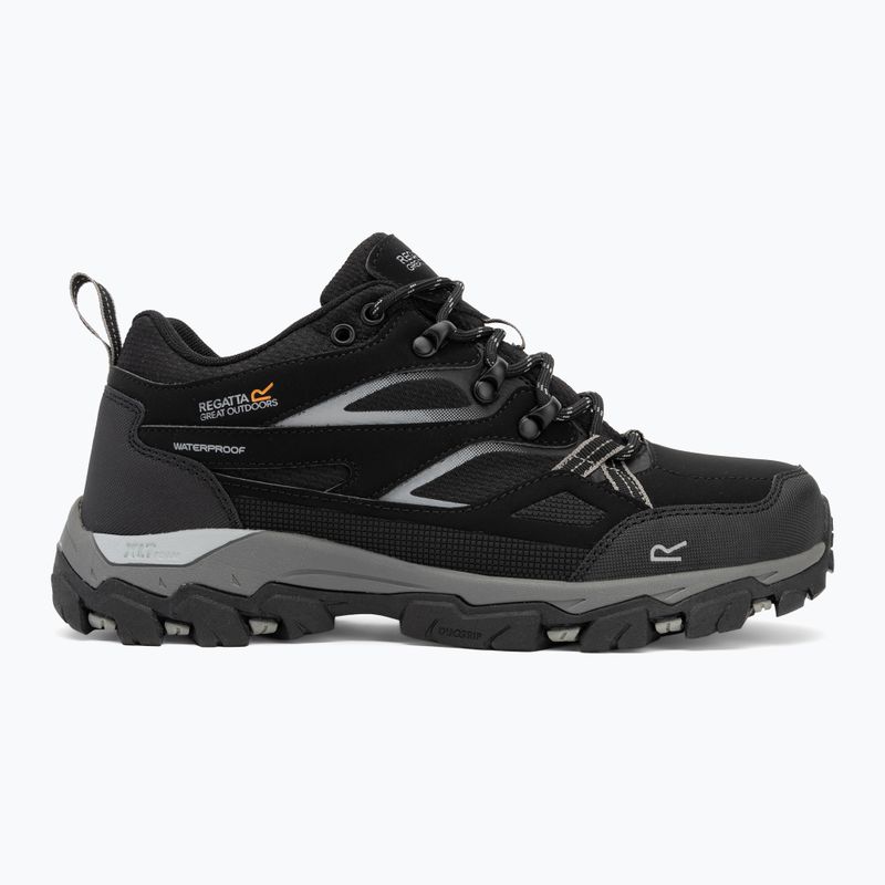 Черевики трекінгові чоловічі REGATTA Holcombe III Low black/granite 2