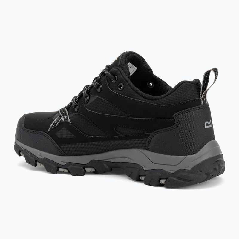 Черевики трекінгові чоловічі REGATTA Holcombe III Low black/granite 3
