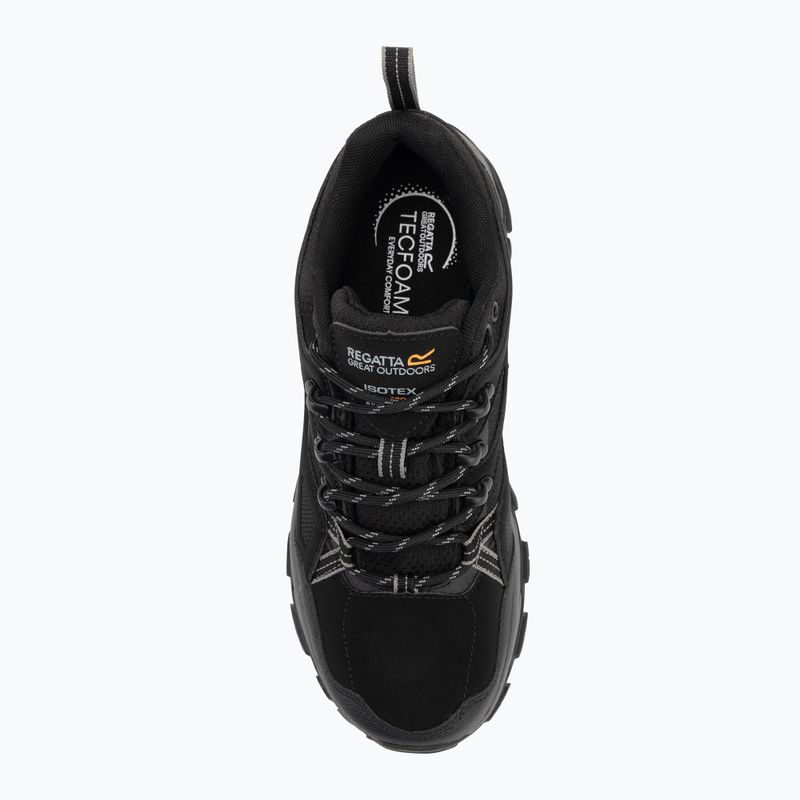 Черевики трекінгові чоловічі REGATTA Holcombe III Low black/granite 5