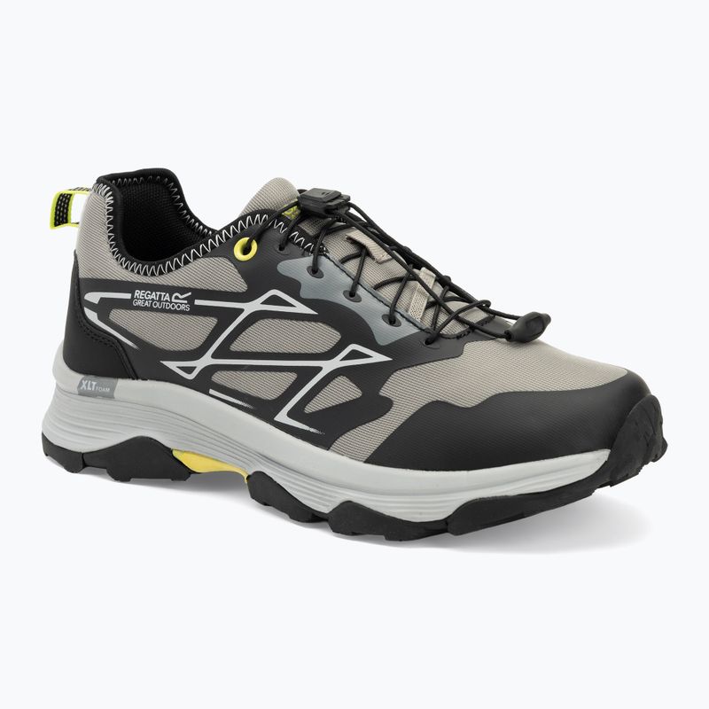 Кросівки трекінгові чоловічі REGATTA Blaze grey/black/lime